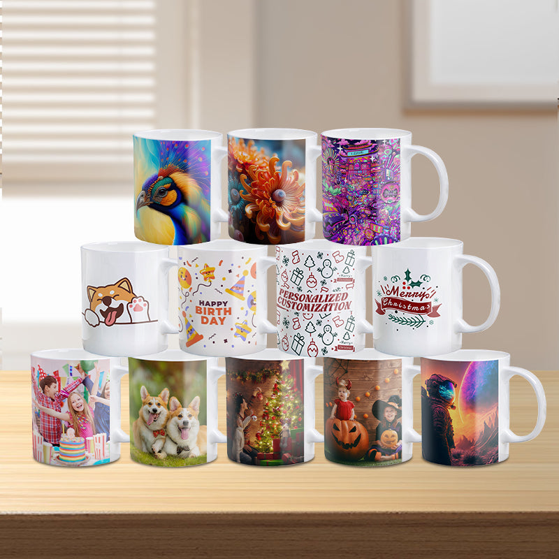 Coloured - Custom Printed Mug – Made Just for You