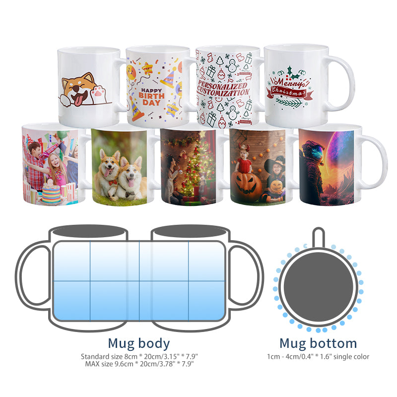 Coloured - Custom Printed Mug – Made Just for You