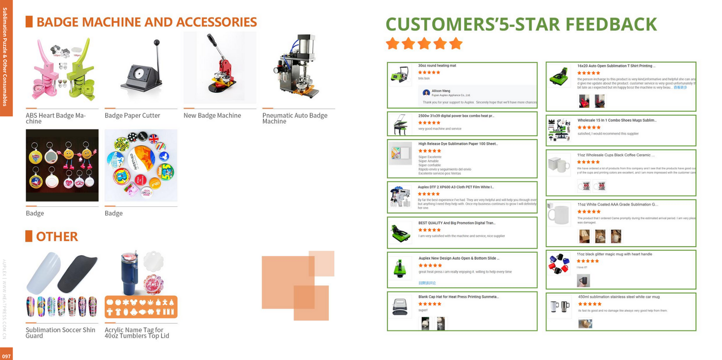 Official Auplex Catalog | 3K Custom Creations UK, the official sole distributor in the UK