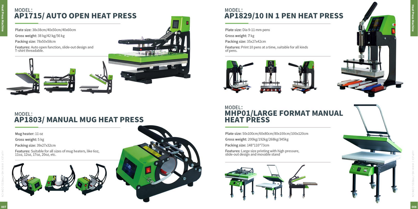 Official Auplex Catalog | 3K Custom Creations UK, the official sole distributor in the UK