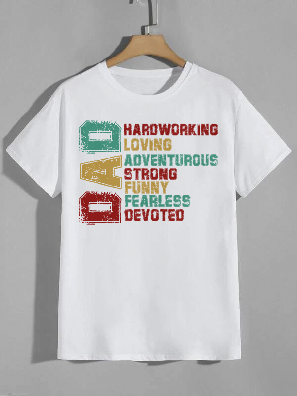 Custom Colored Sublimation Print T-Shirt – Personalized A4/A3 Design Area