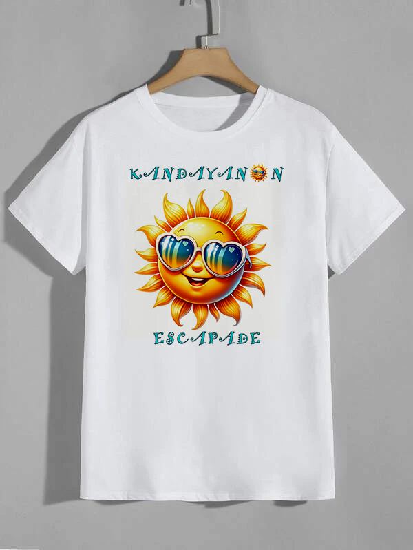 Custom Colored Sublimation Print T-Shirt – Personalized A4/A3 Design Area