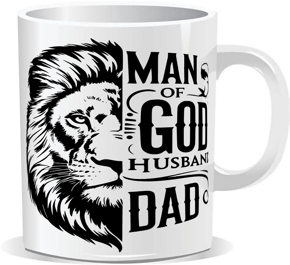 Custom Printed Mug – (Black & White) Made Just for You