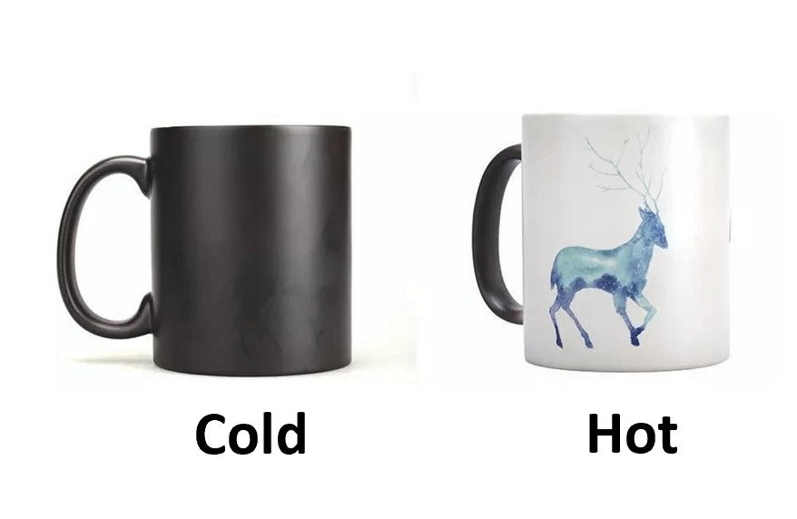 Matte Whole Mug Colour-Changing Ceramic Mug