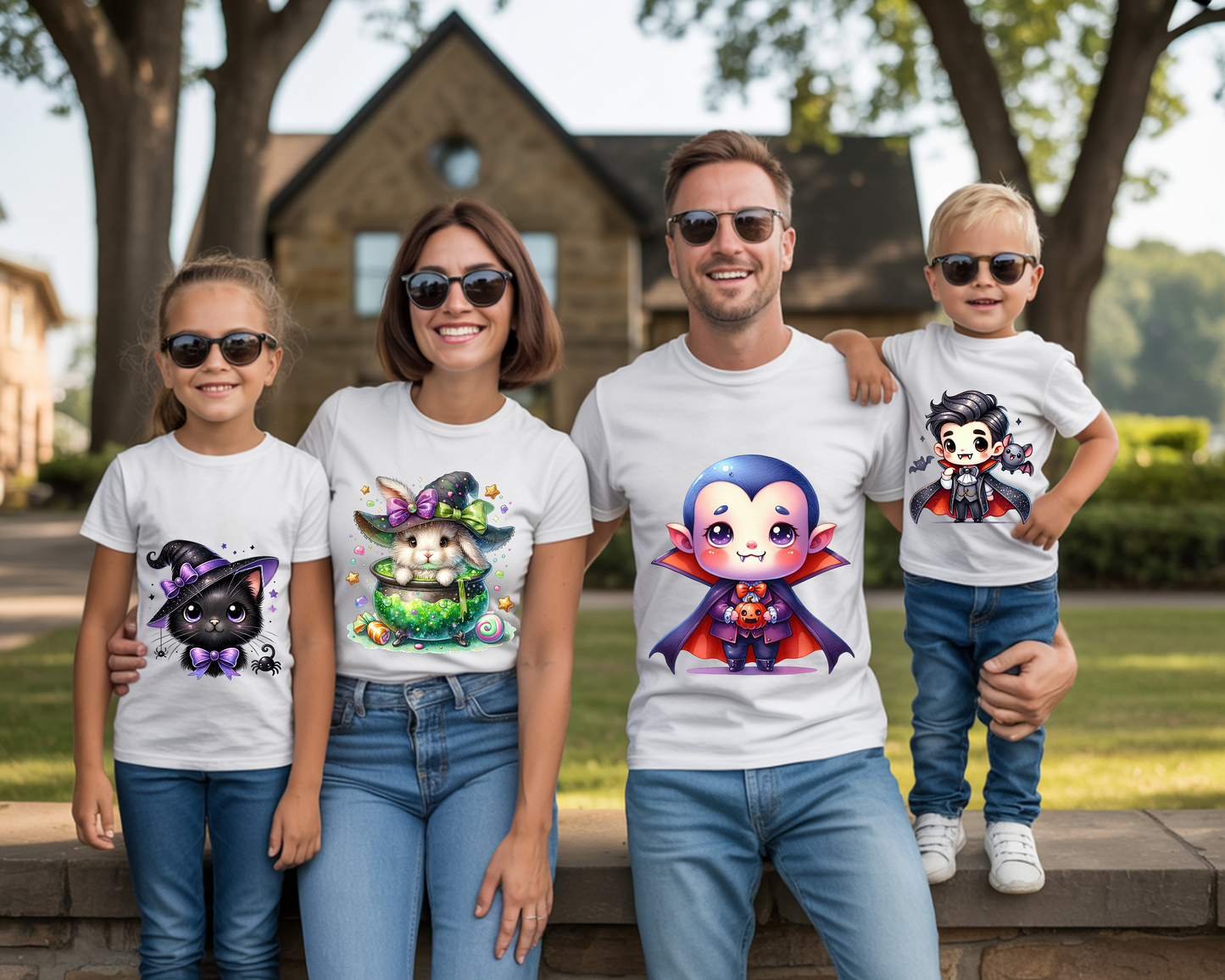 Matching Family Halloween Shirts – Cute & Spooky Edition 👻