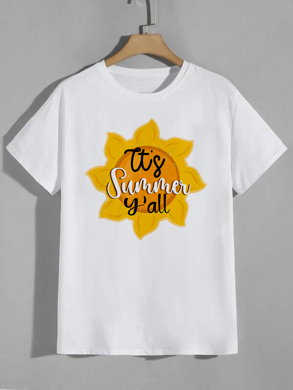 Custom Colored Sublimation Print T-Shirt – Personalized A4/A3 Design Area