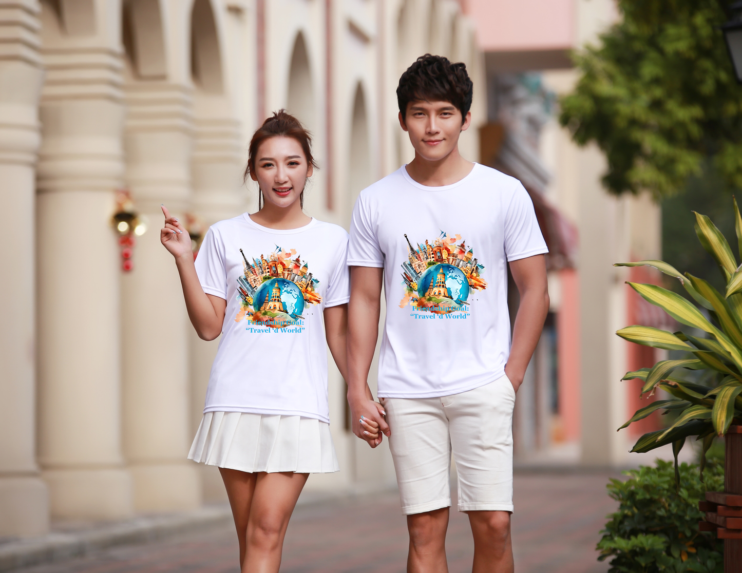 Friendship Goal Tee: “Travel ‘d World”
