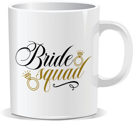 Custom Printed Mug –  (Black & White) Made Just for You