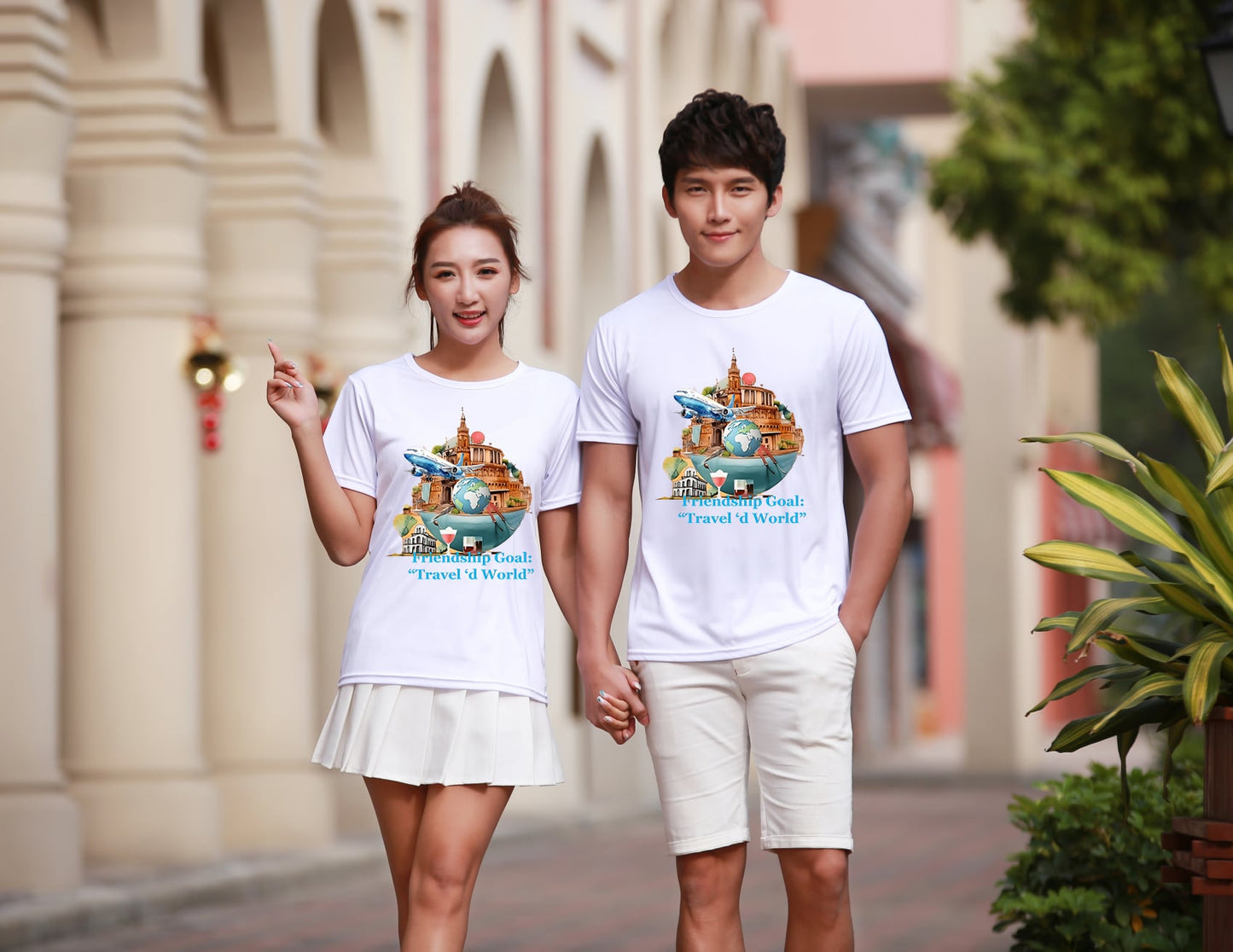 Friendship Goal Tee: “Travel ‘d World”