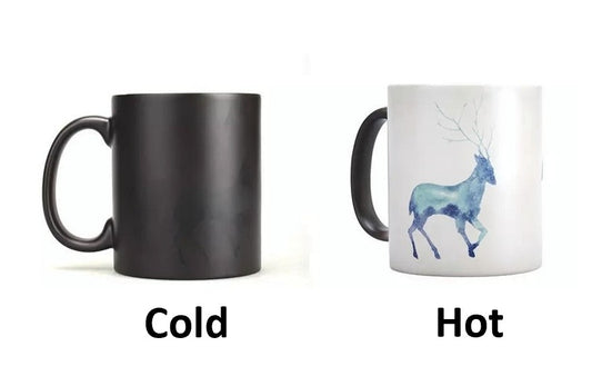 Matte Whole Mug Colour-Changing Ceramic Mug