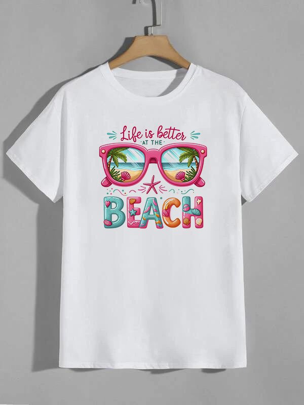 Custom Colored Sublimation Print T-Shirt – Personalized A4/A3 Design Area
